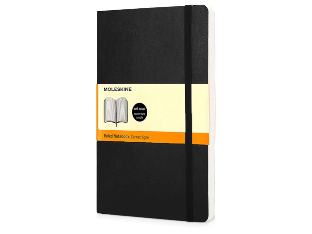 Подарочный набор Moleskine Amelie с блокнотом А5 Soft и ручкой, черный-2