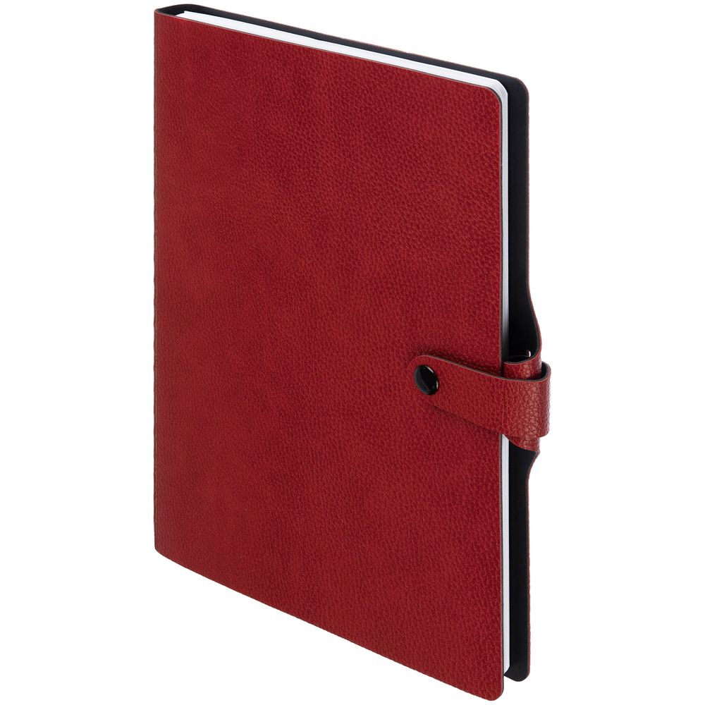 Ежедневник Strep Front на заказ, недатированный, красный-3