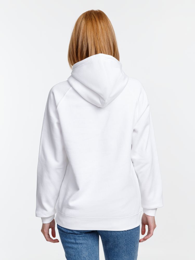 Толстовка унисекс Stellar, белая-11