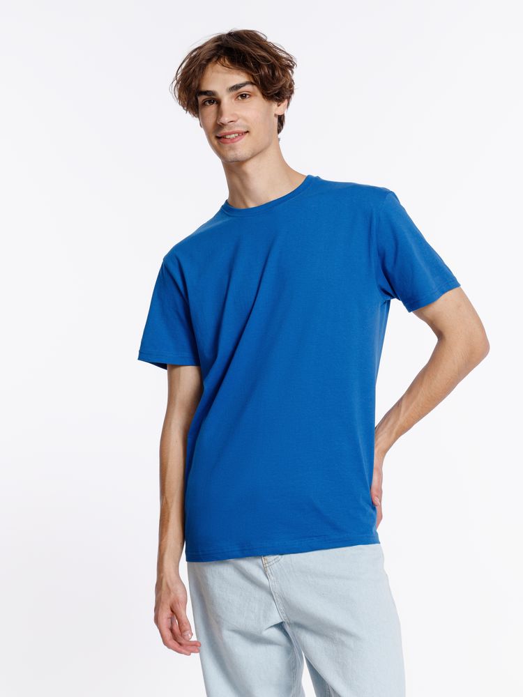 Футболка унисекс Streetwise, ярко-синяя-0