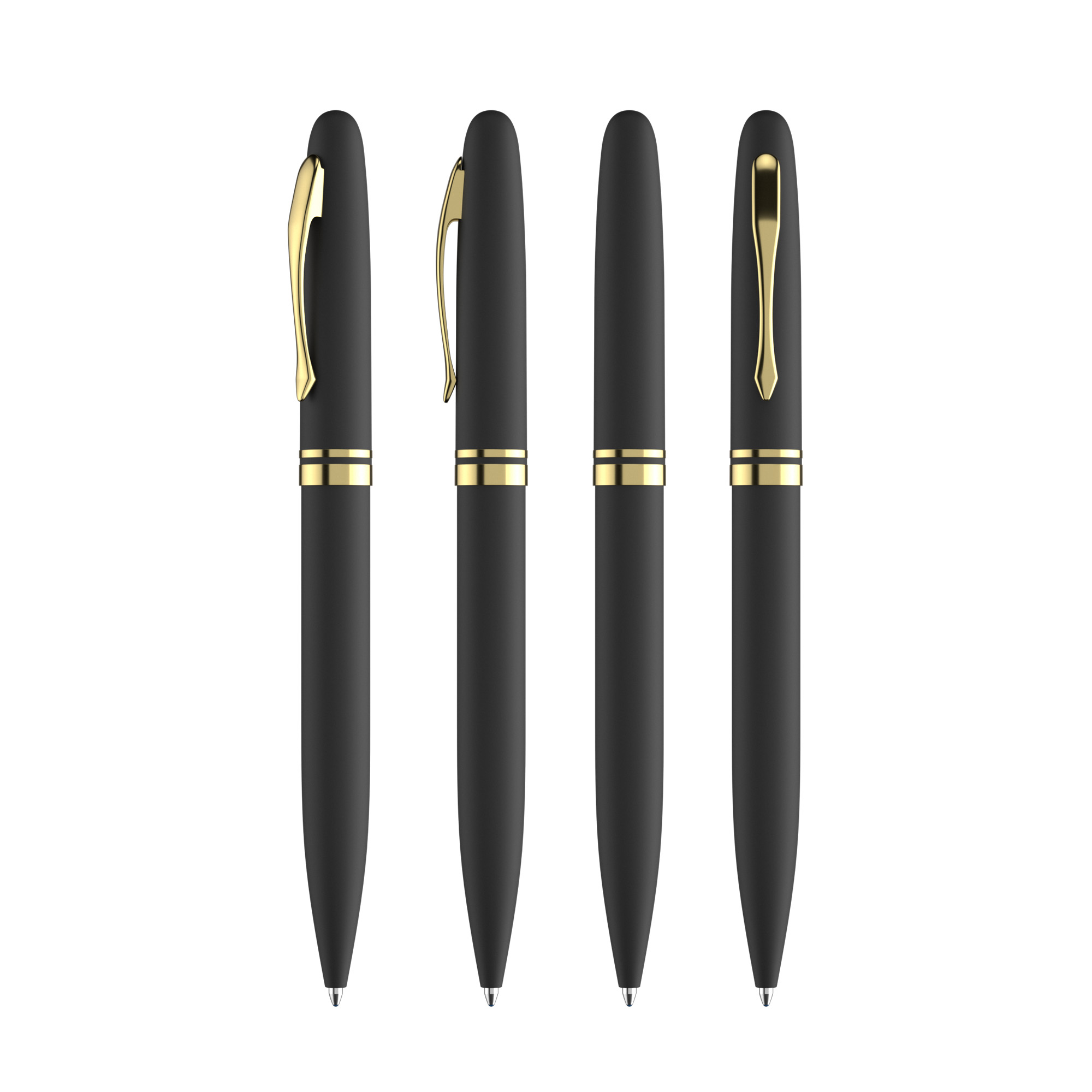 Ручка шариковая "Moon" покрытие soft touch-1