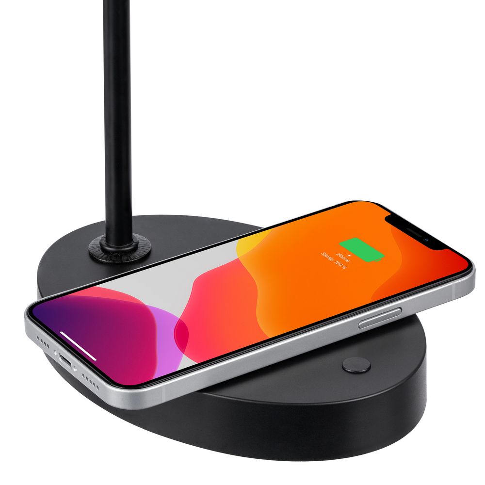 Левитирующая лампа с функцией беспроводной зарядки leviStation-2