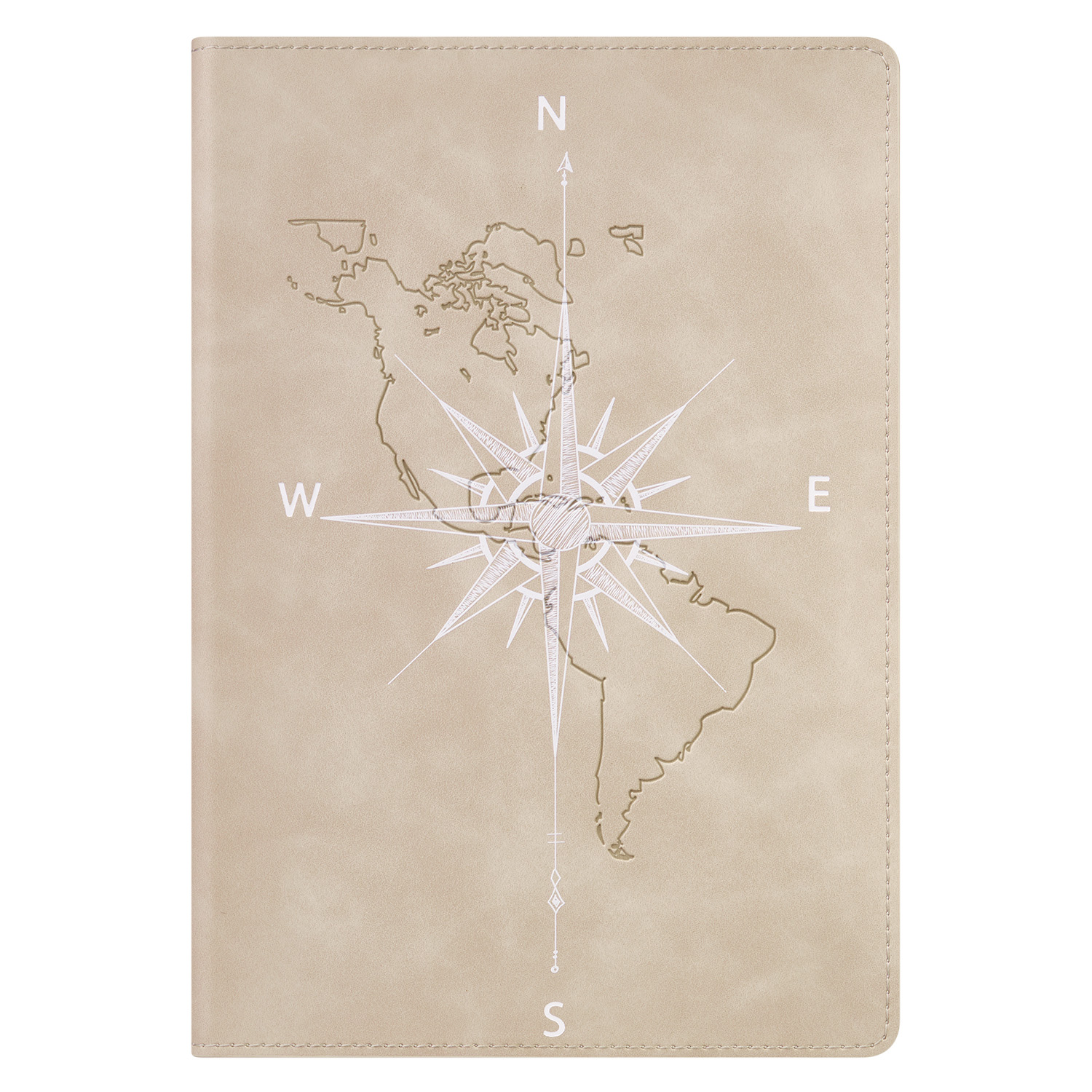 Ежедневник Верона (Verona) недатированный, бежевый (без упаковки, без стикера)-9