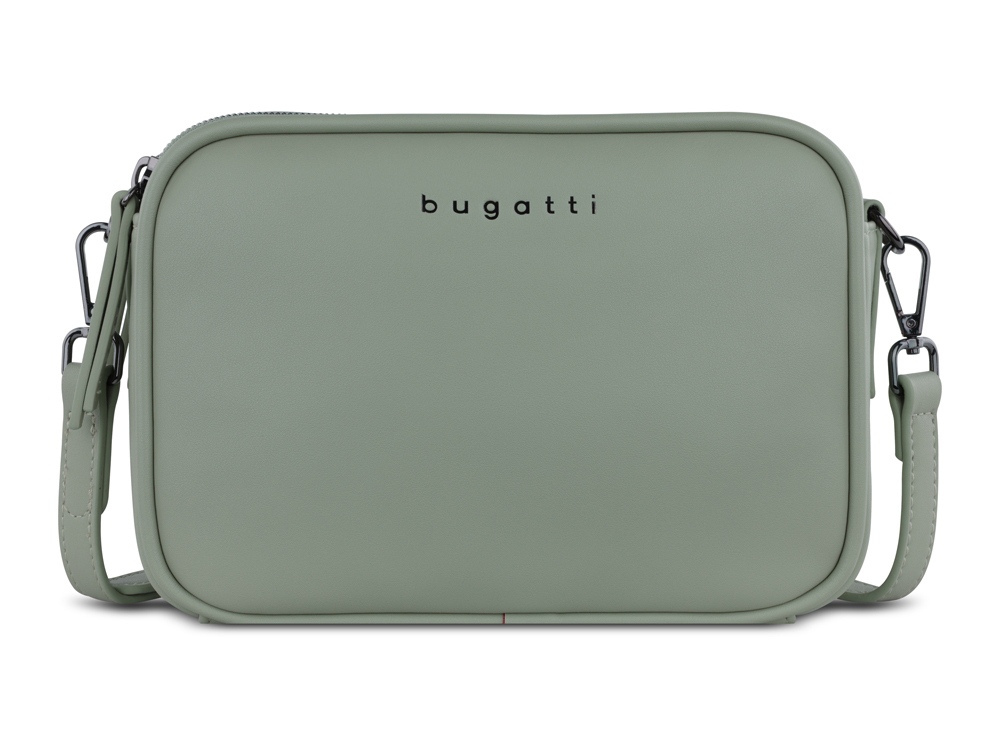 Сумка кросс-боди женская BUGATTI Almata, мятная, полиуретан, 21,5х6х15 см-1