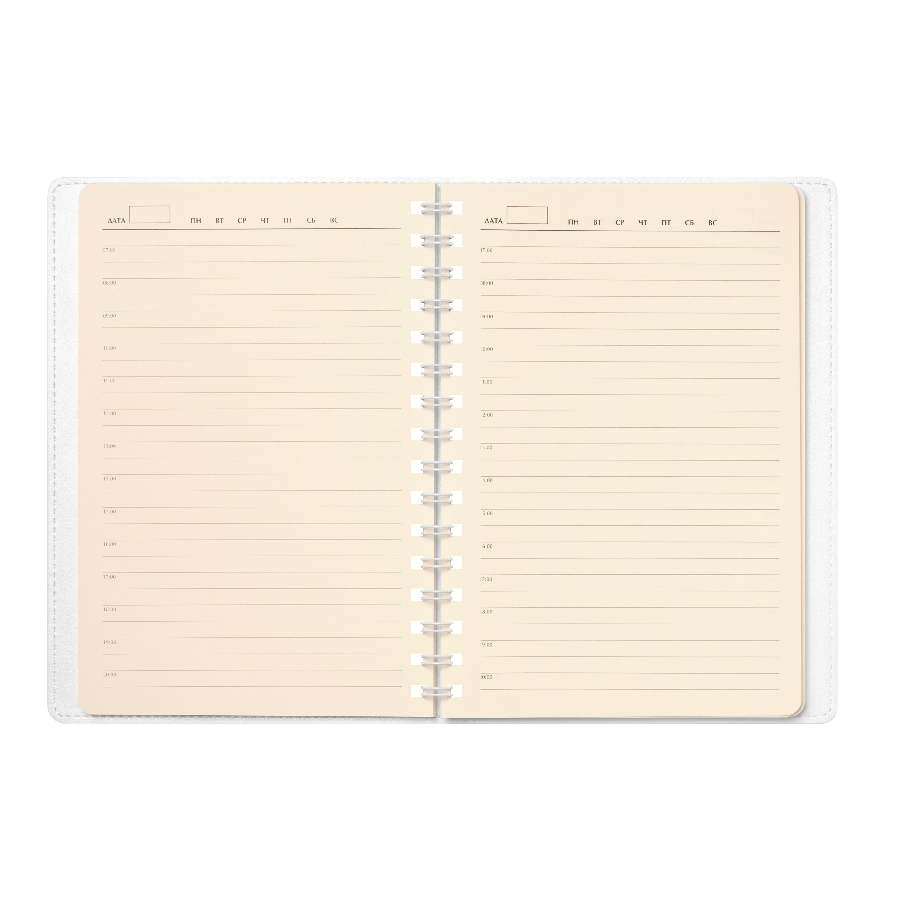 Ежедневник Виста Нео (Vista Neo) недатированный, белый-7