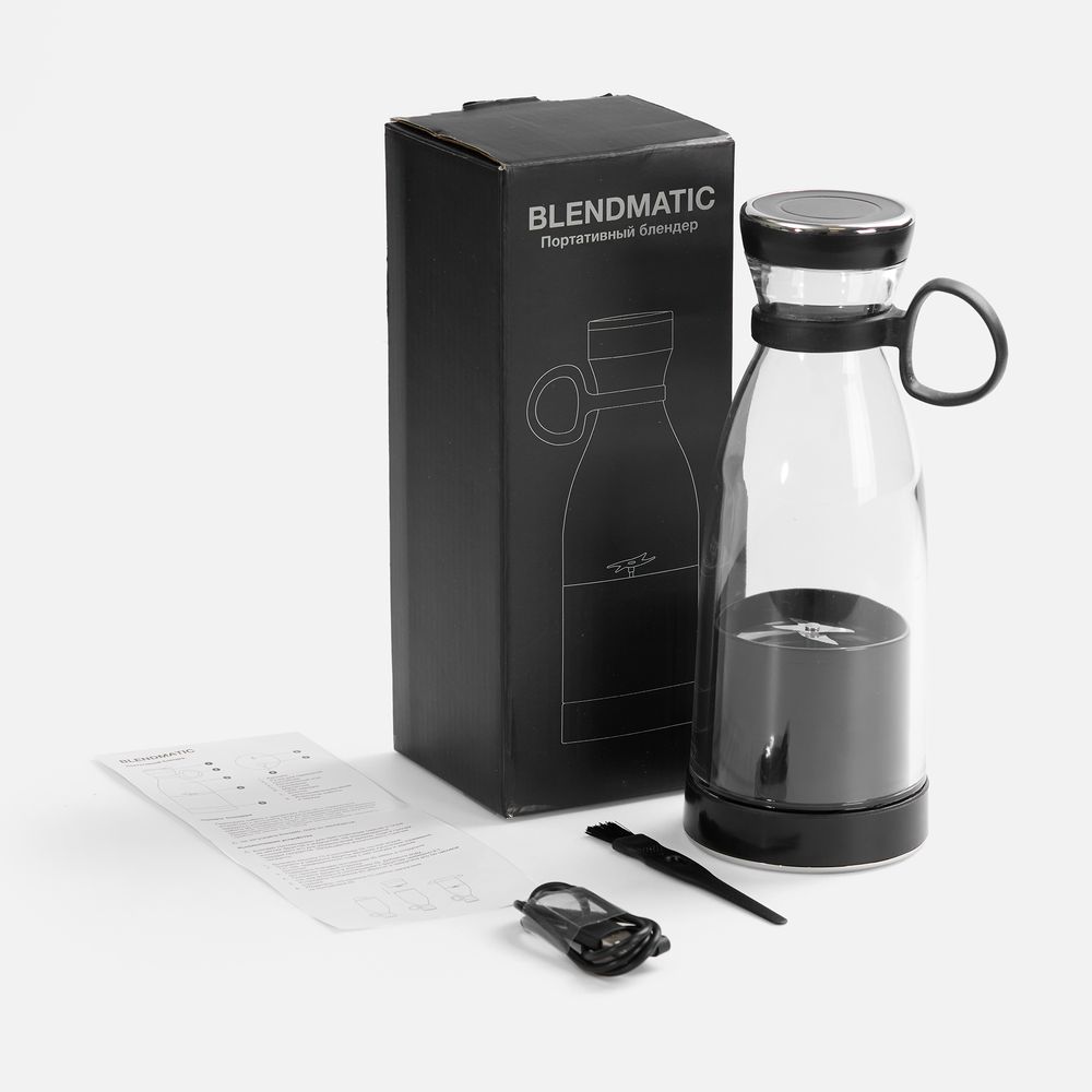 Портативный блендер BlendMatic, черный-3