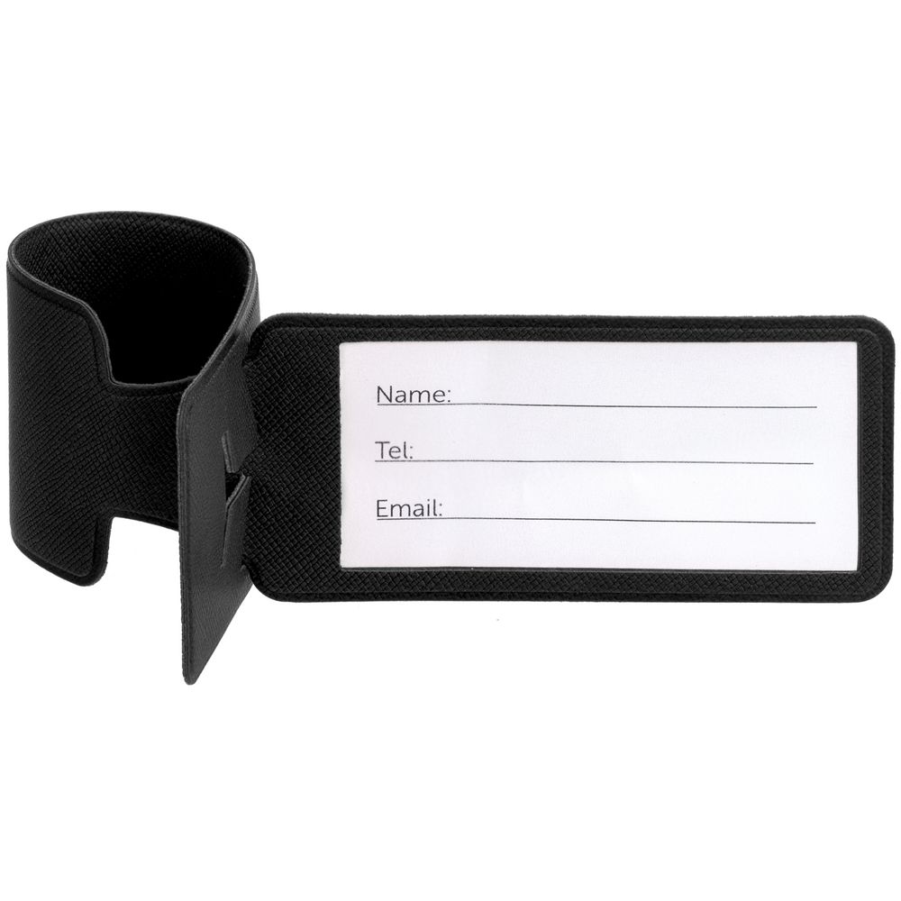 Багажная бирка Devon, черная-0