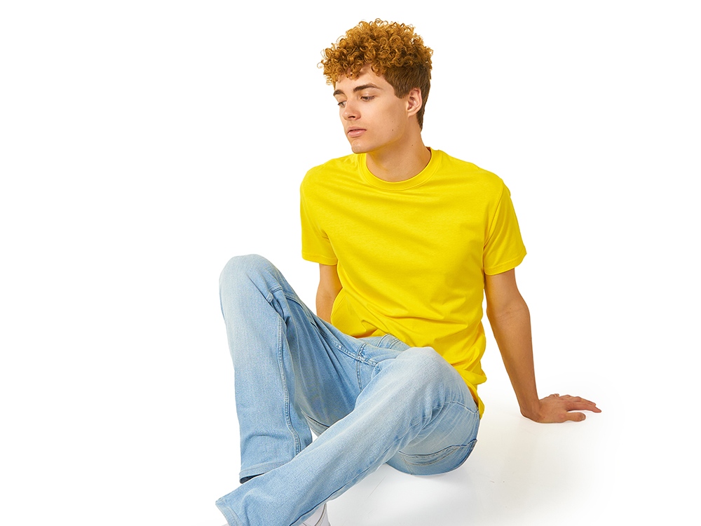 Футболка Heavy Super Club мужская, желтый-1