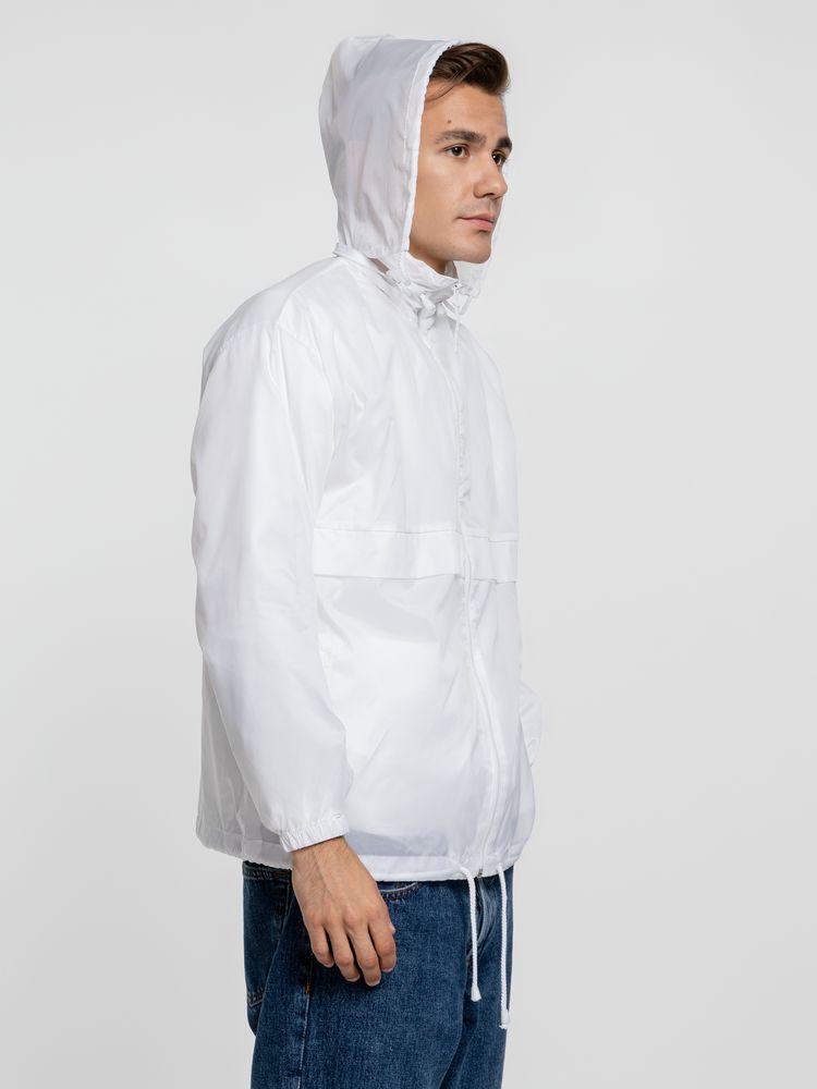 Ветровка из нейлона Surf 210, белая-5