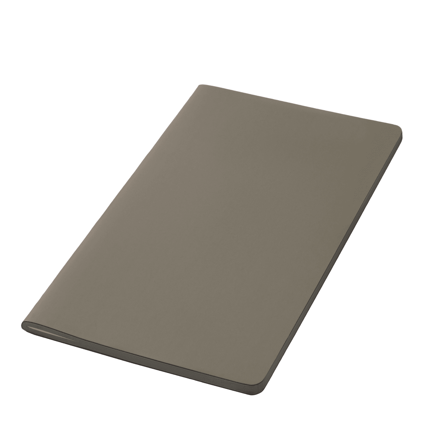 Блокнот Альфа Слим (Alpha slim), серый-2