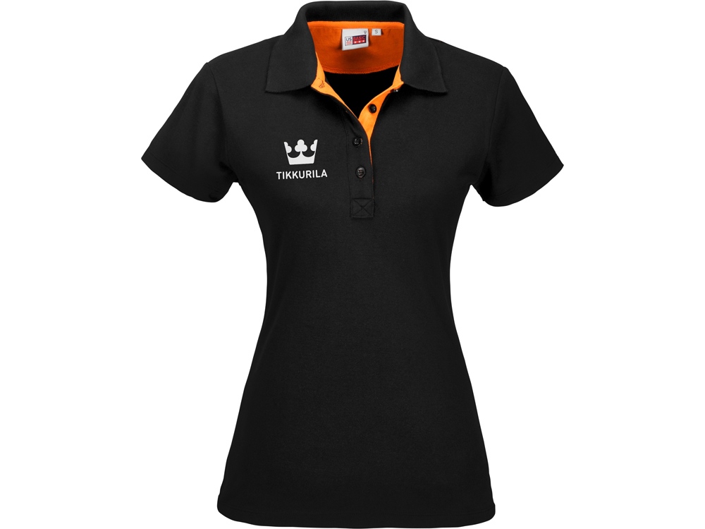 Рубашка поло Solo женская, оранжевый-2