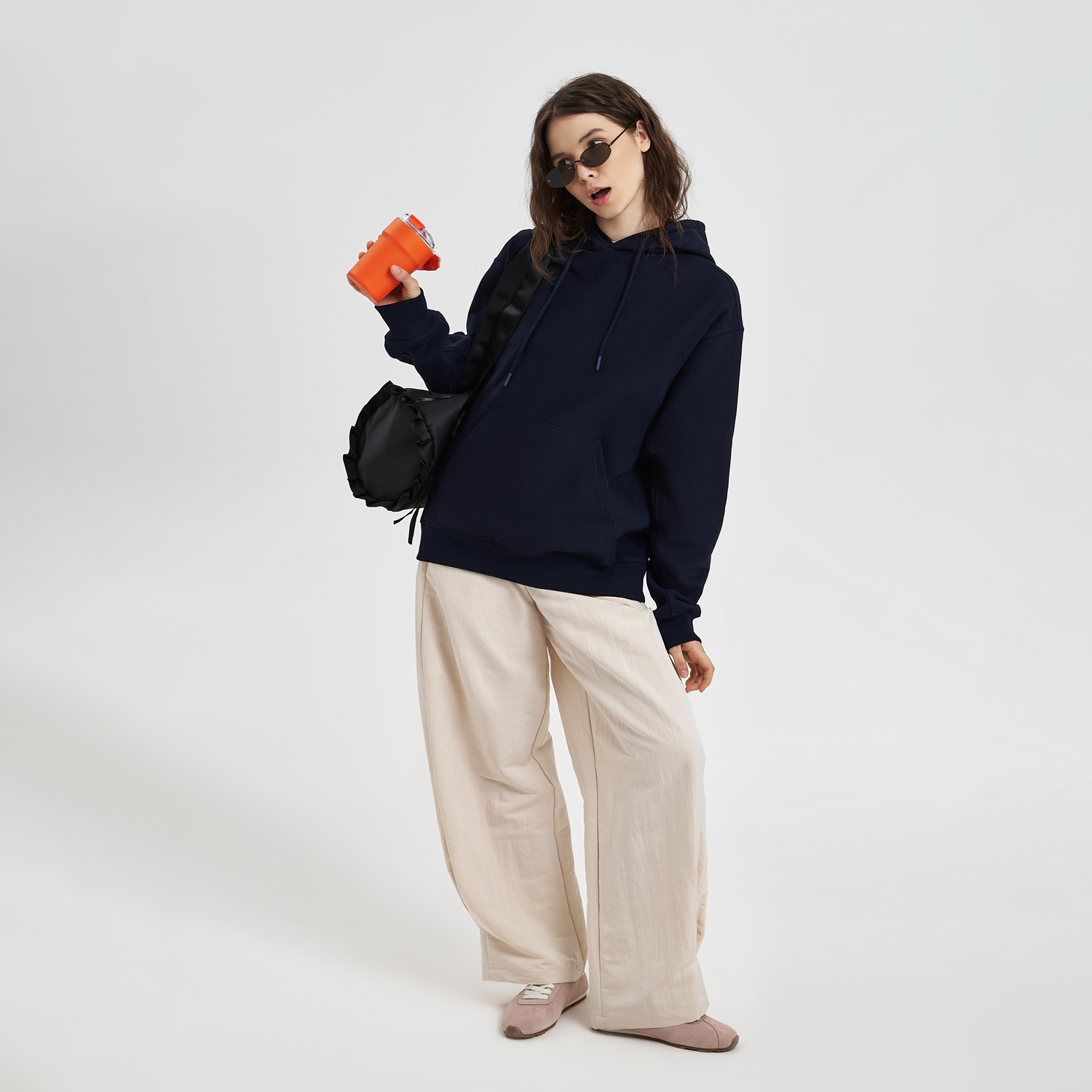 Худи релакс унисекс ADVENTURE, темно-синий-11