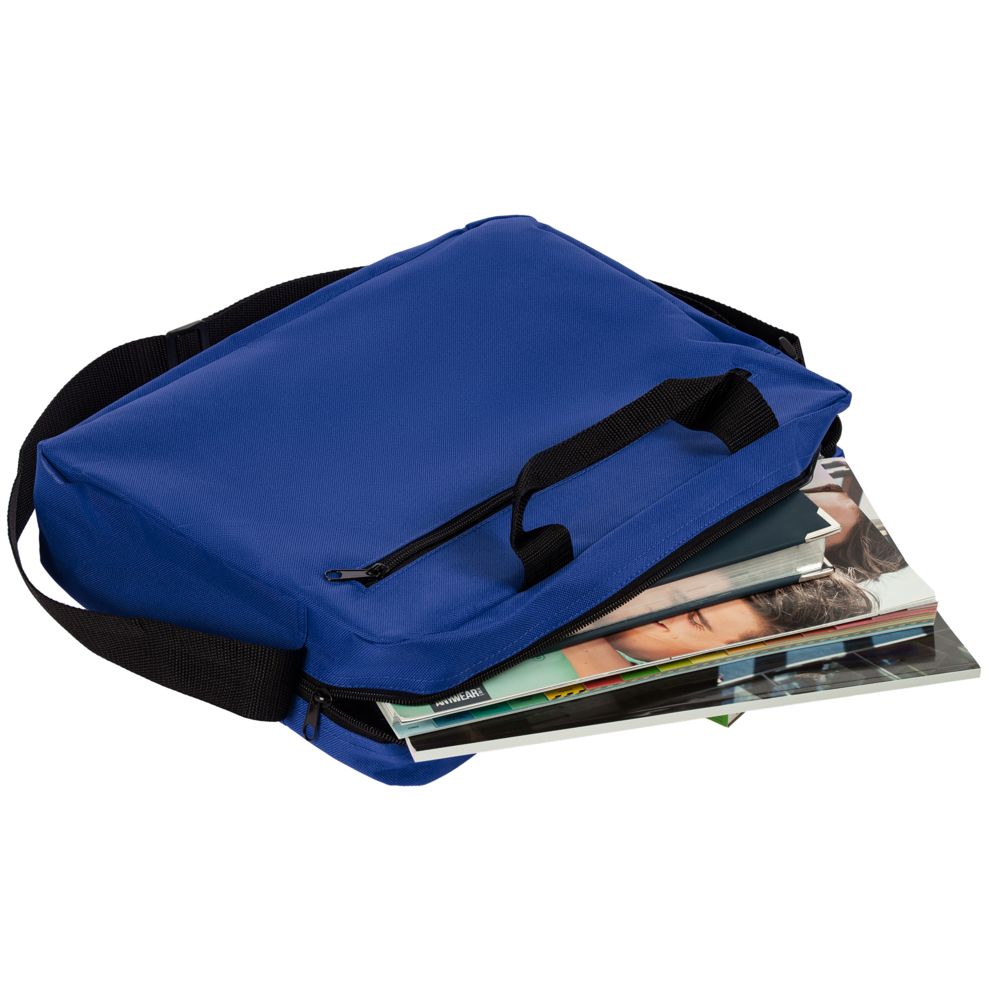 Сумка для документов Agenda, синяя-3