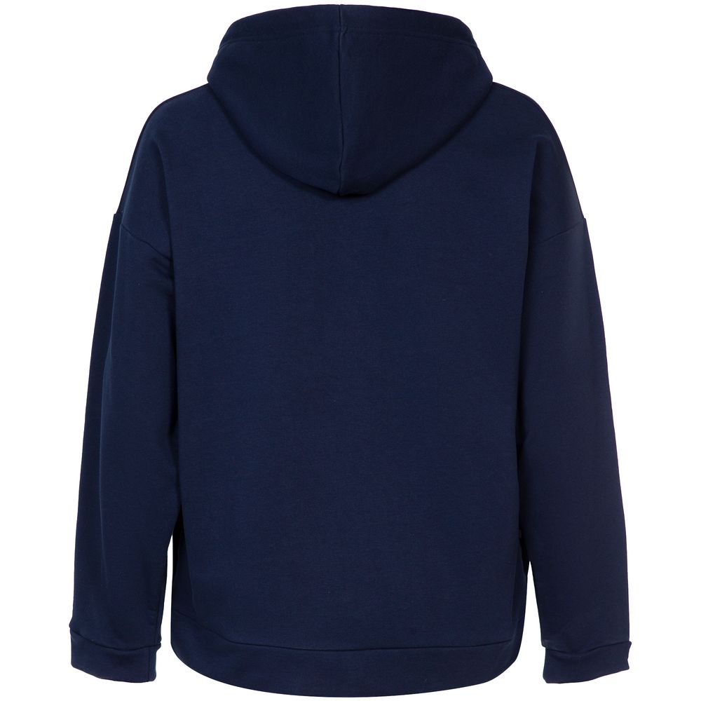 Худи унисекс оверсайз Seamark, темно-синее-1
