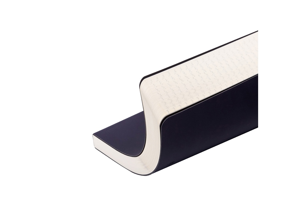 Ежедневник А5 недатированный Megapolis Velvet Flex, темно-синий Navy-2