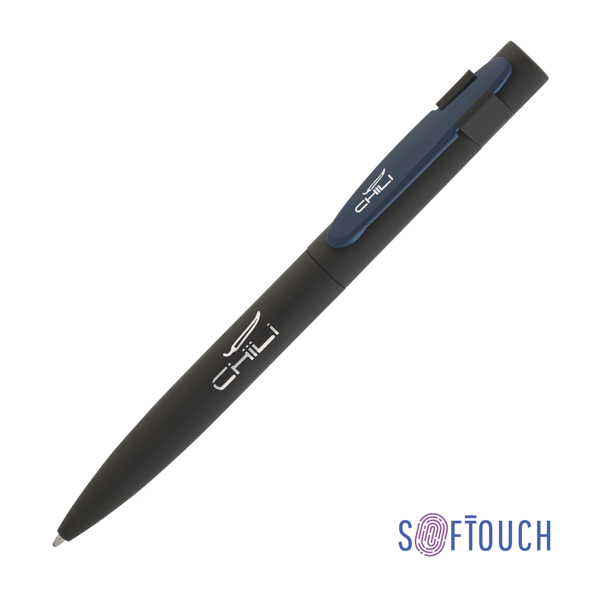 Ручка шариковая "Lip", покрытие soft touch-0