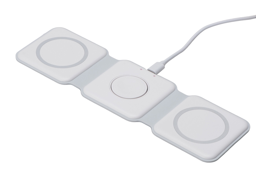 Беспроводное зарядное устройство 3-в-1 Road, 15 Вт, белый-1