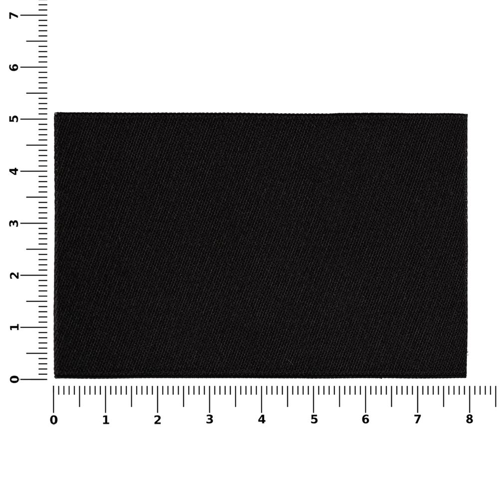 Лейбл тканевый Epsilon, XL, черный-3