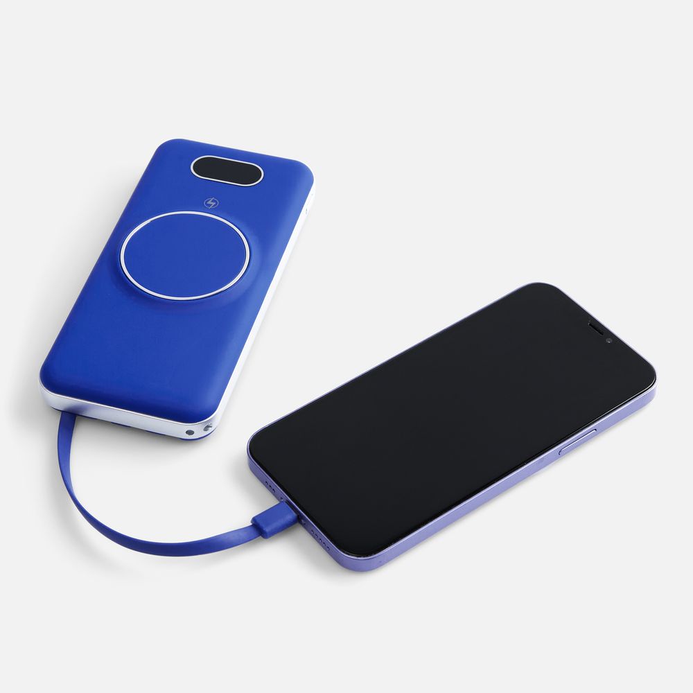 Внешний аккумулятор Omni Pro 10000 мАч, синий-3