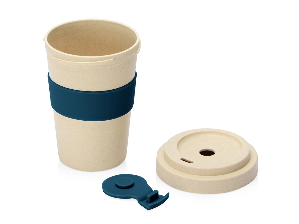 Стакан из пшеничного волокна Flava, petrol blue-2