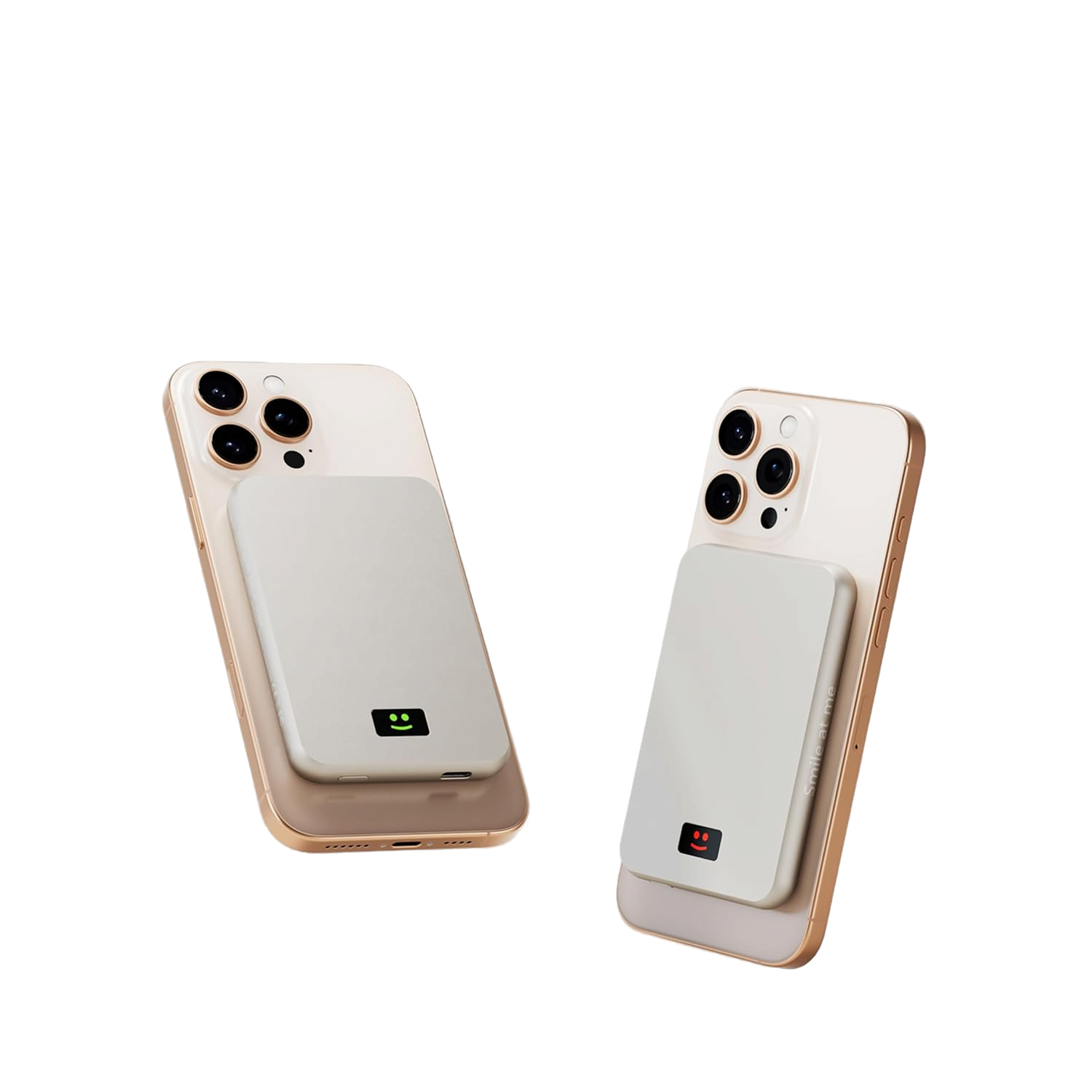 Внешний беспроводной аккумулятор Xoopar Smile с MagSafe и зеркалом, 5000 мА·ч-2