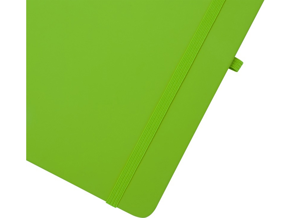 Блокнот Spectrum Plus формата A5 в твердой обложке - Зеленый лайм-4