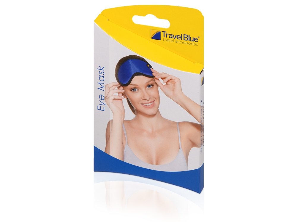 Повязка для глаз Travel Blue Eye Mask, синий/черный-3