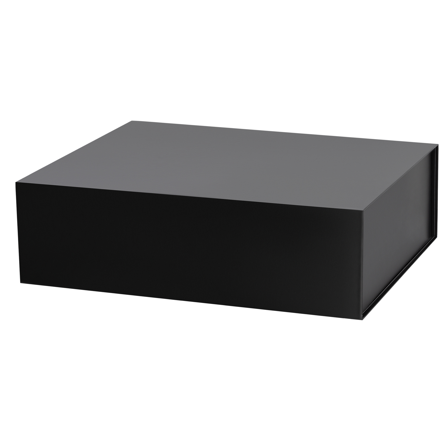 Подарочная коробка-трансформер большая, черная-1