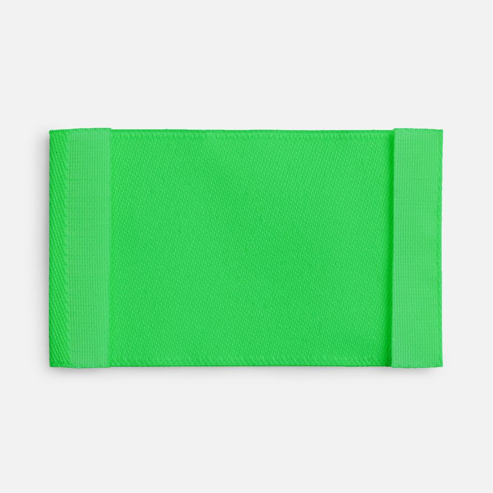 Лейбл тканевый Epsilon, M, зеленый неон-1