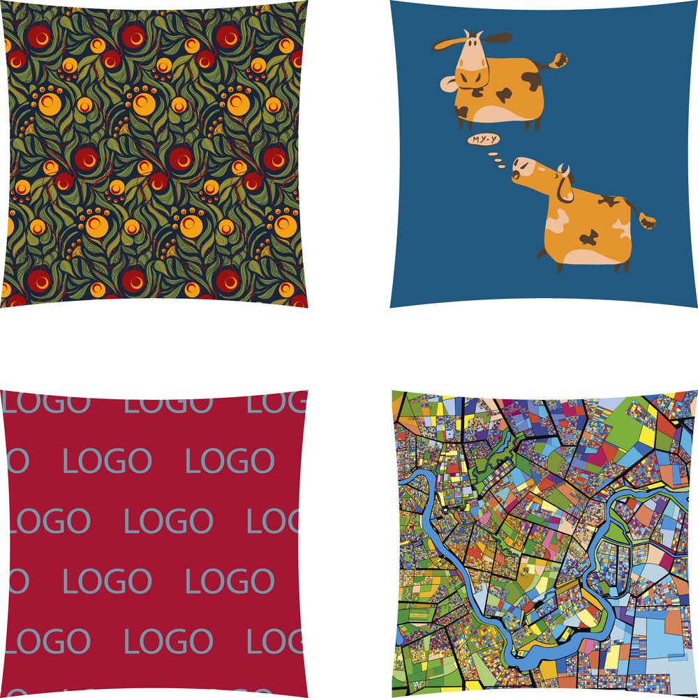 Подушка Pluche на заказ-1