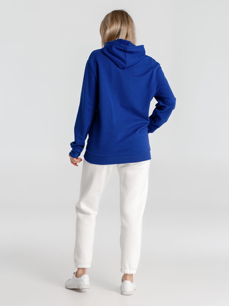 Толстовка с капюшоном унисекс Hoodie, ярко-синяя-5