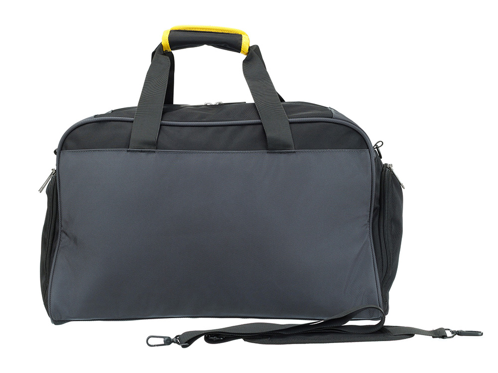 Сумка спортивная TORBER, серый, полиэстер, 48 х 24 х 30 см-5