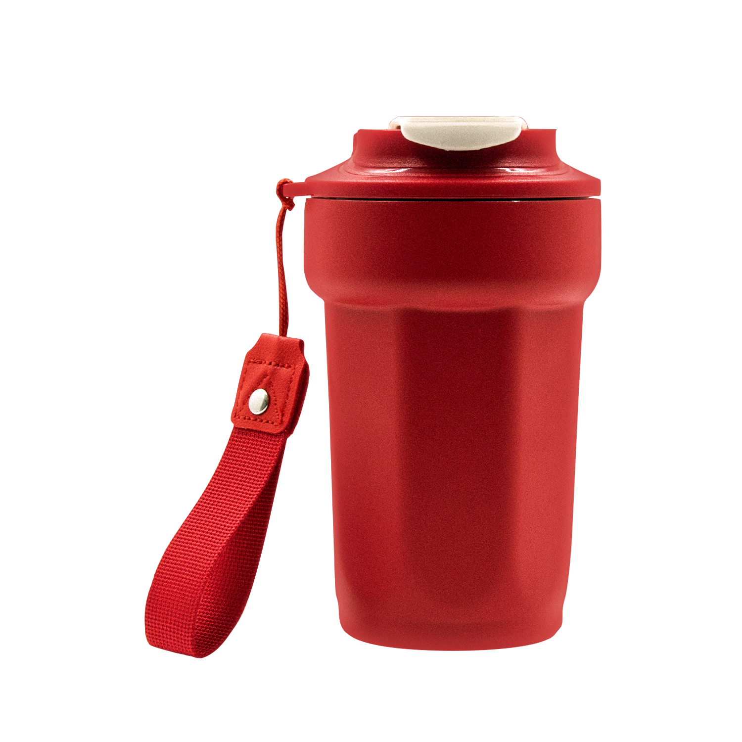 Термостакан TEDGE (красный с белым)-1