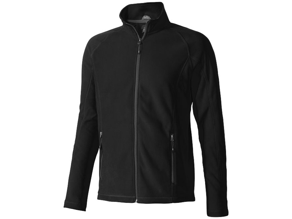 Джемпер из полифлиса Rixford мужской, черный-0