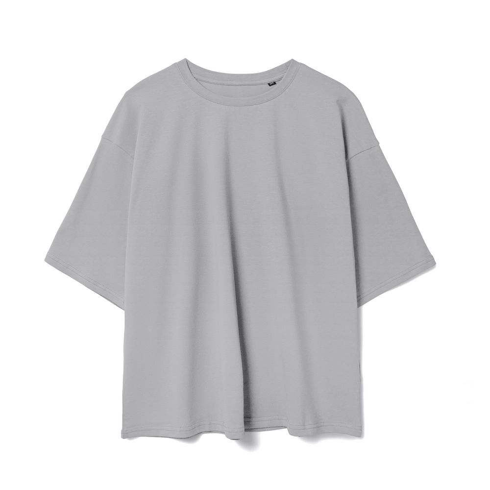 Футболка унисекс оверсайз Street Vibes, серая-1