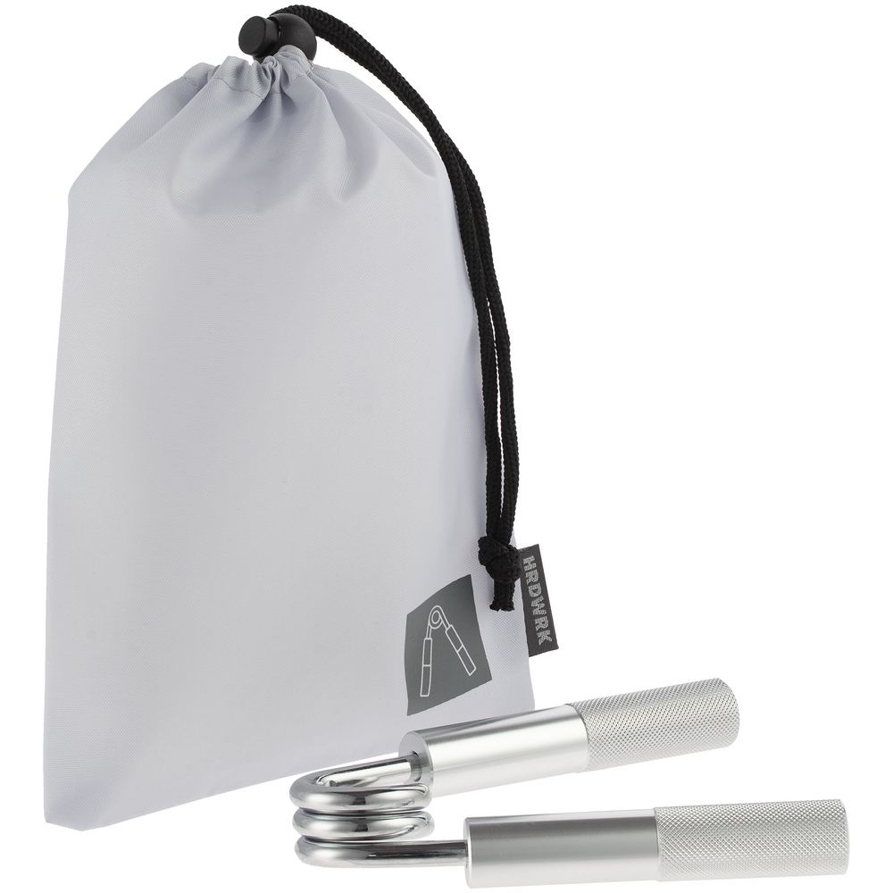 Эспандер Hard Work, серебристый-3