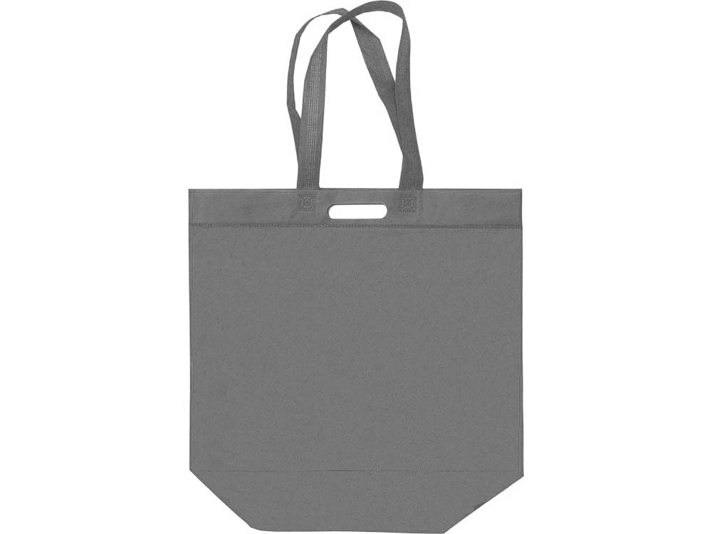 Сумка для покупок из спанбонда Scope, 455*160*380 с ручкой 550/30 мм, графитовый-1