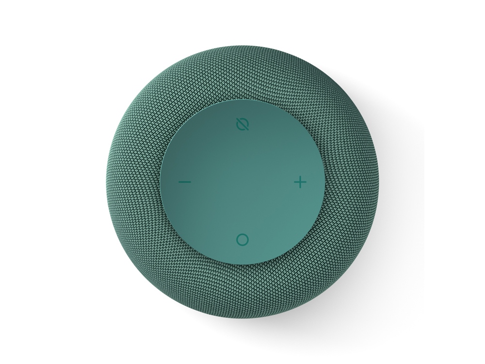 Умная колонка VK Капсула Мини с голосовым помощником Марусей, хвойный зеленый-2