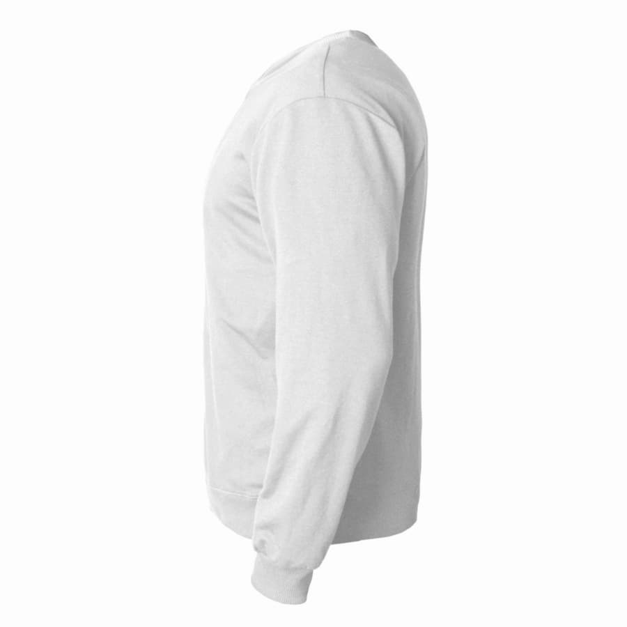 Толстовка свитшот унисекс ANTARES 260, белый-3