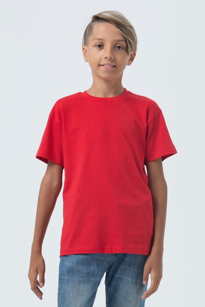 Футболка детская Regent Fit Kids, красная-3
