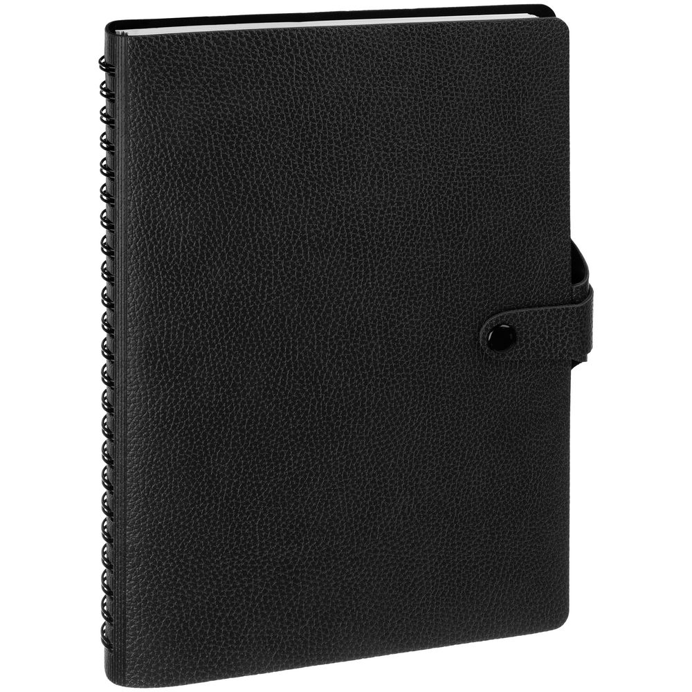 Ежедневник Strep Front на заказ, недатированный, черный-2