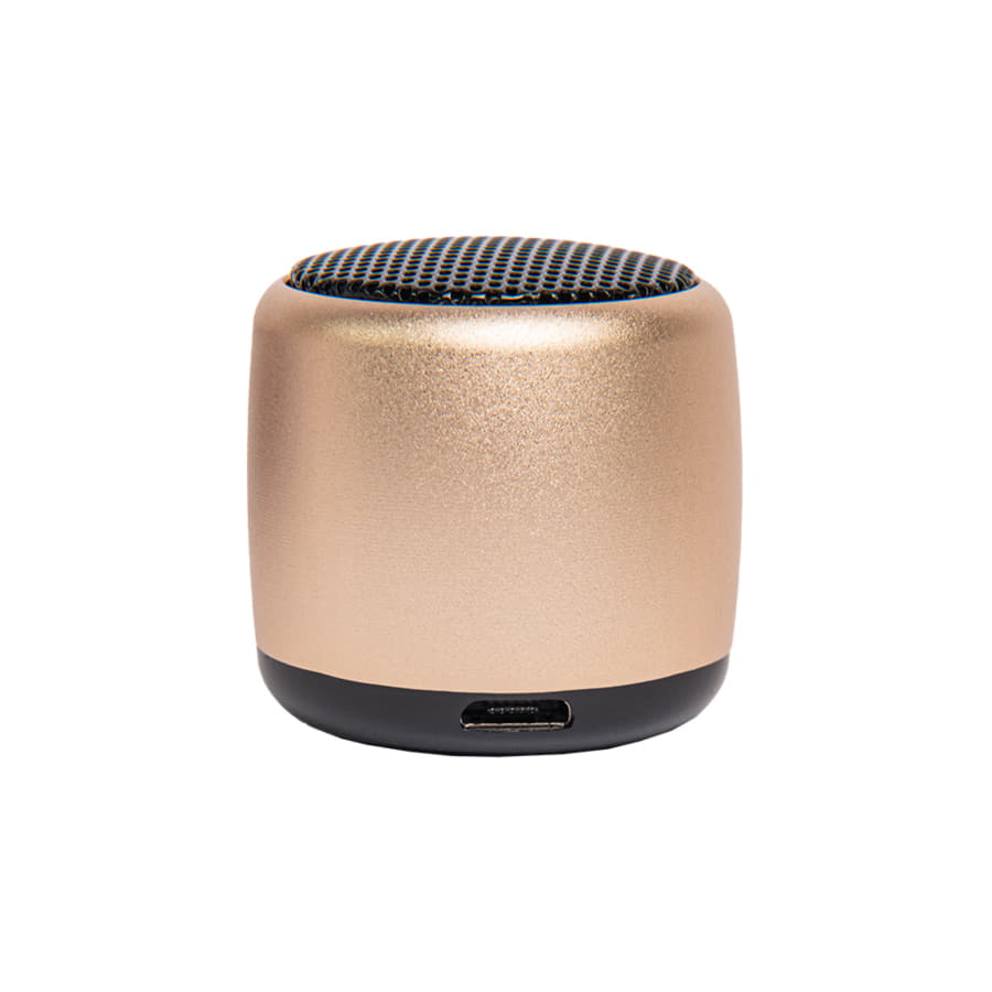 Портативная mini Bluetooth-колонка Sound Burger "Loto" золото, золотой-1