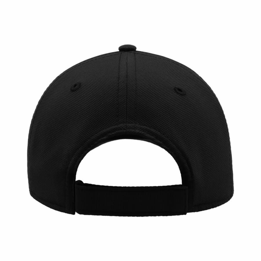 Бейсболка ESTORIL-S, 6 клиньев, застежка на липучке, черный, белый-6