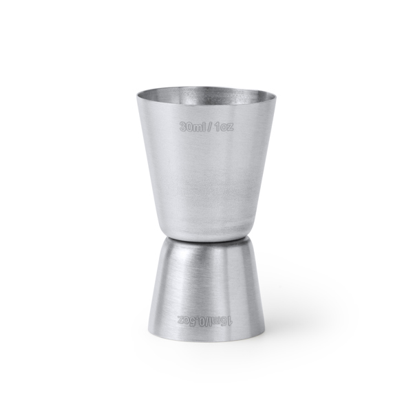 Мерный стакан из нержавеющей стали CARDU, Серебро-0