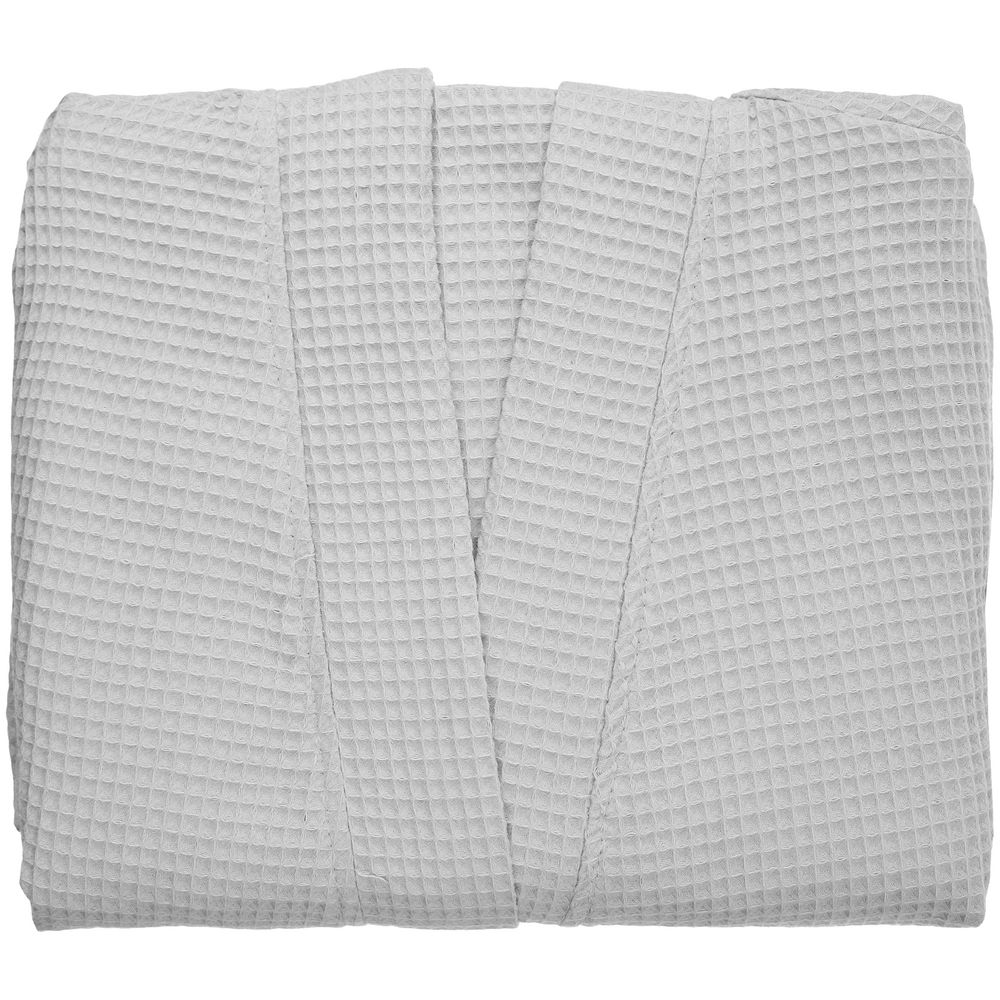 Халат вафельный Kimono, светло-серый-2