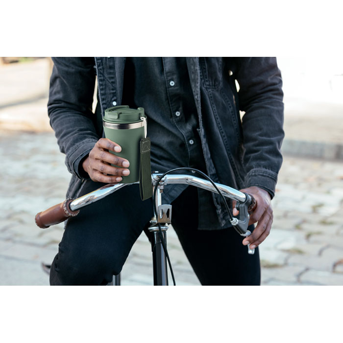 Термокружка 350 мл, тёмно-зелёный-4