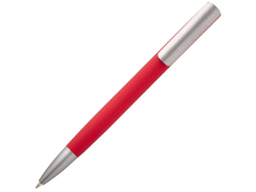 Ziguur шариковая ручка из переработанного алюминия - Красный (синие чернила)-0