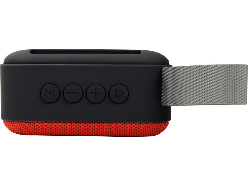 Портативная колонка Otto, красный/черный-3