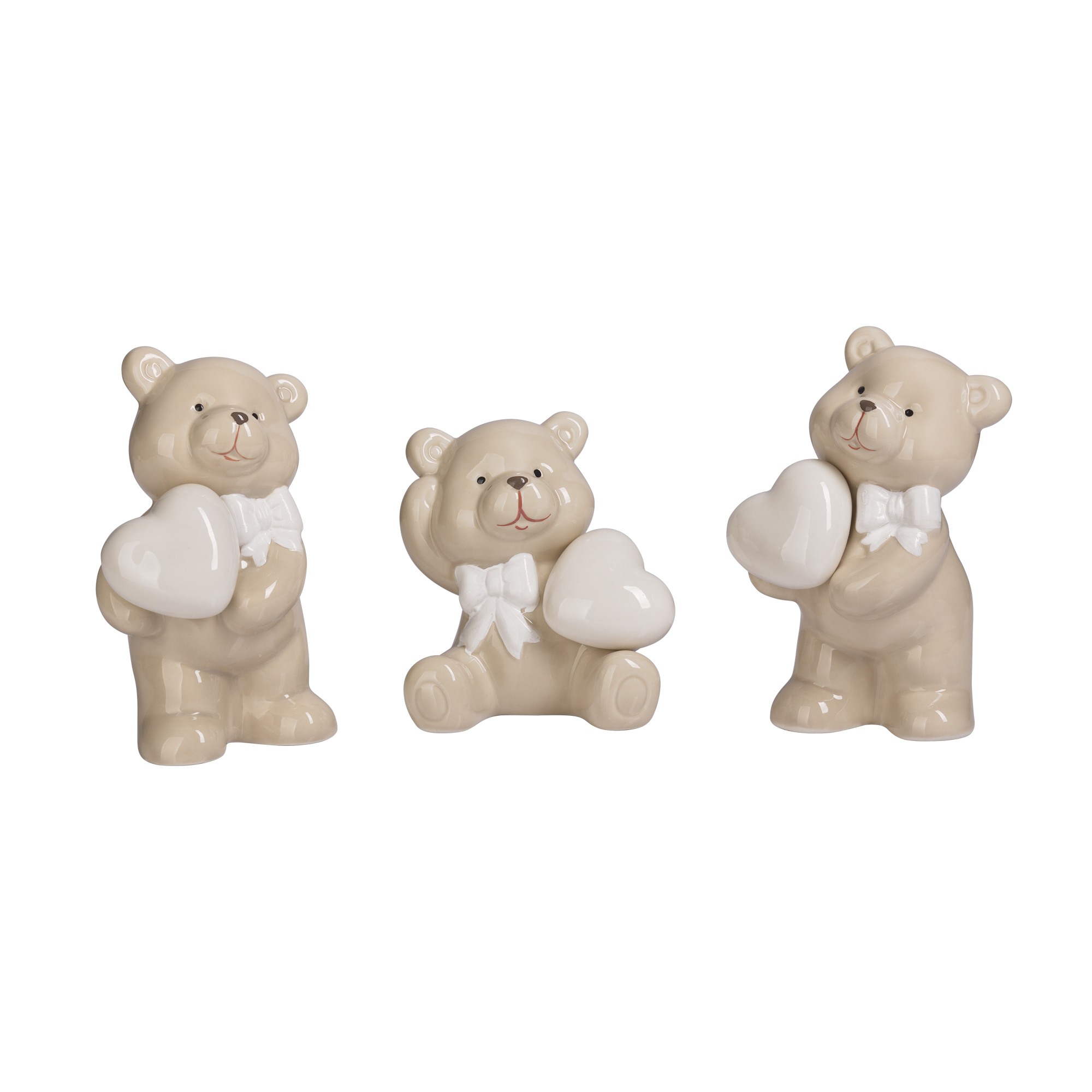 Набор миниатюр "Плюшевые мишки" (3 штуки)-0