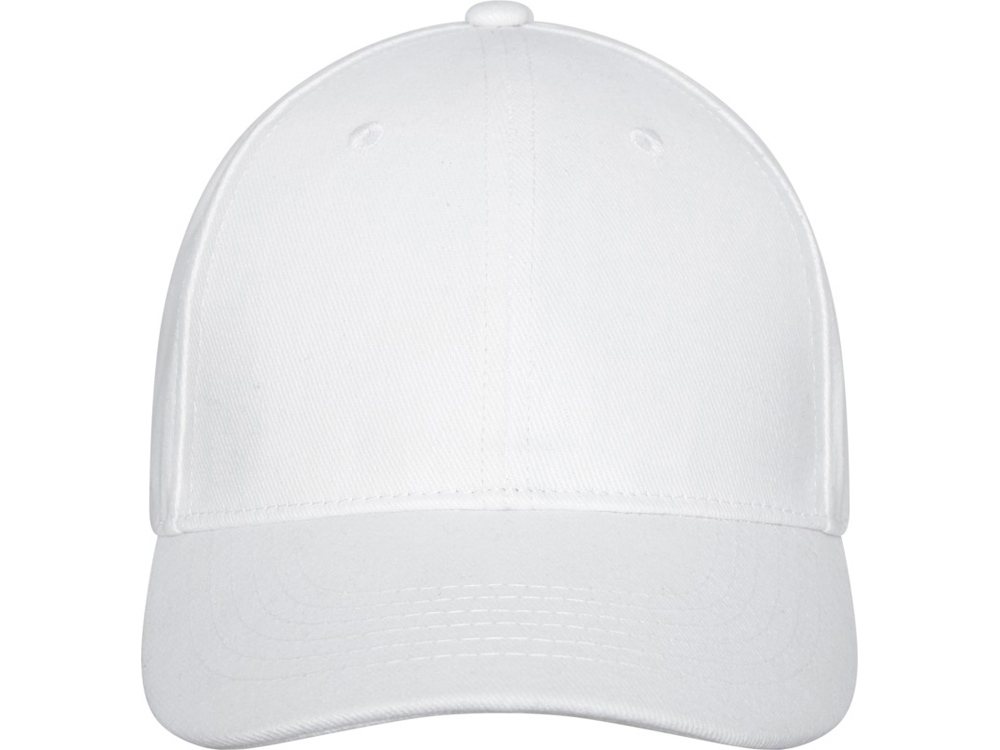 Бейсболка Davis, 6 панелей, белый-1